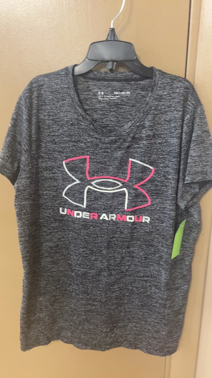 Under Armour T-Shirt Youth XL Gray