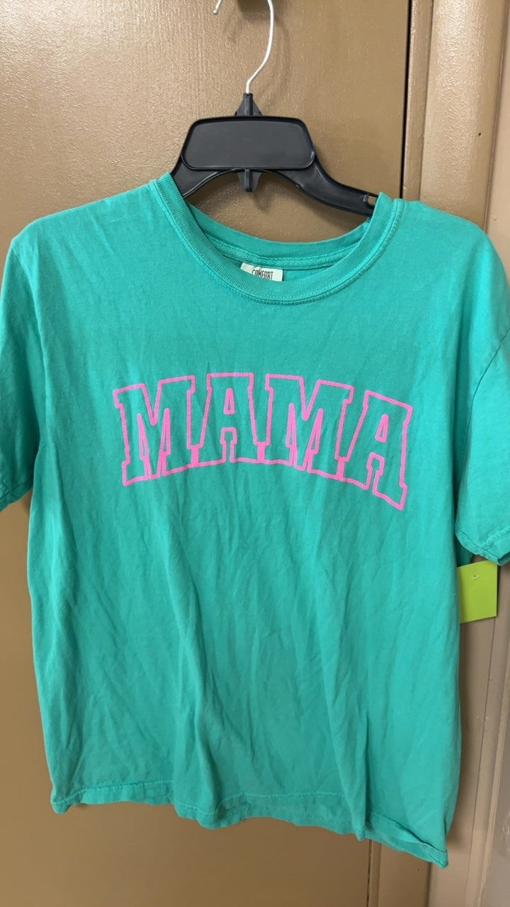 Comfort Colors T-Shirt Large Aqua/Turquoise