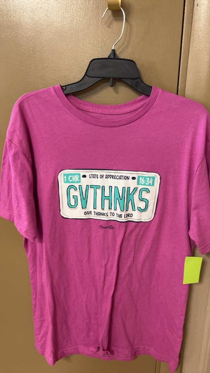 T-Shirt Large Pink