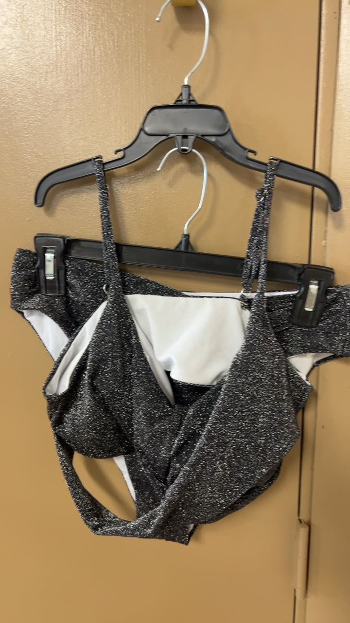 Bathing Suit Medium Black and white