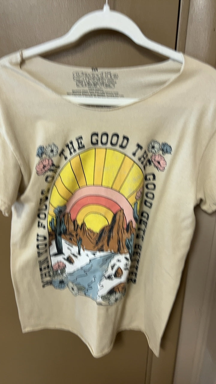 Gildan T-Shirt Medium Beige