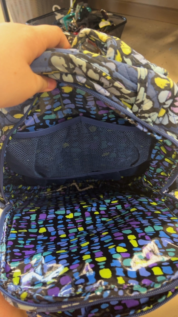 Vera Bradley Bag Blue floral pattern