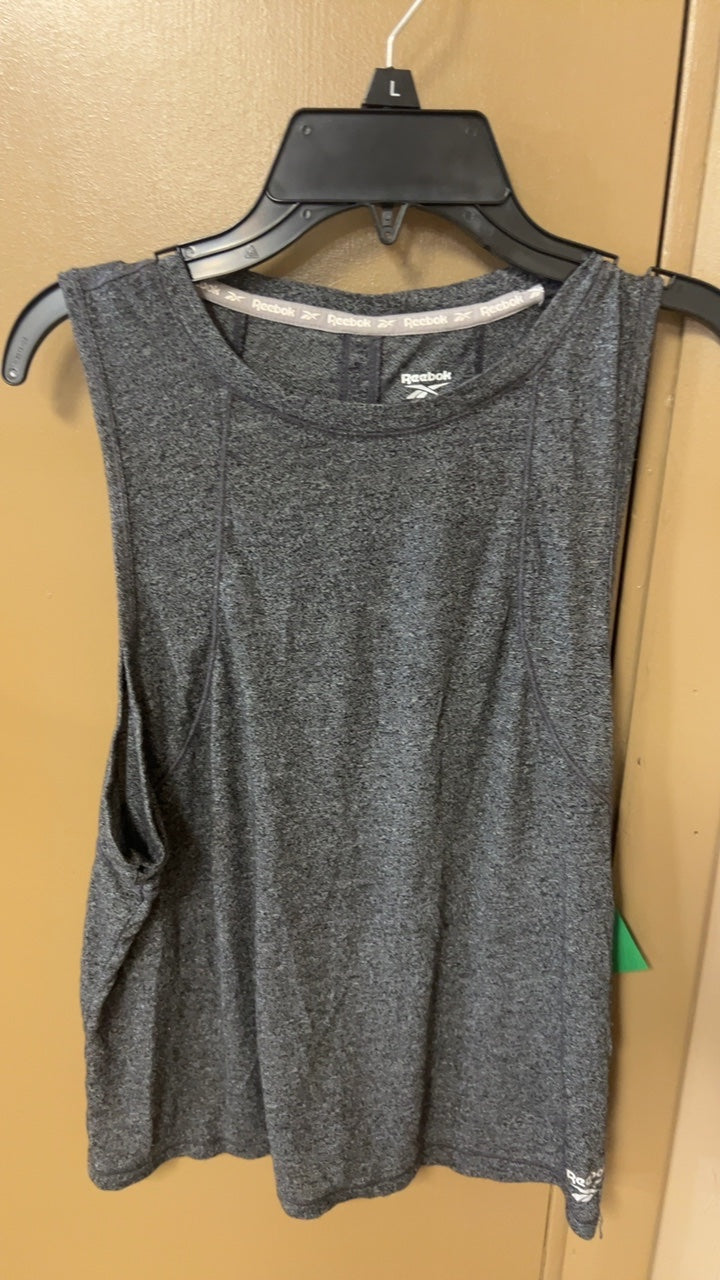 Reebok Tank top Medium Gray