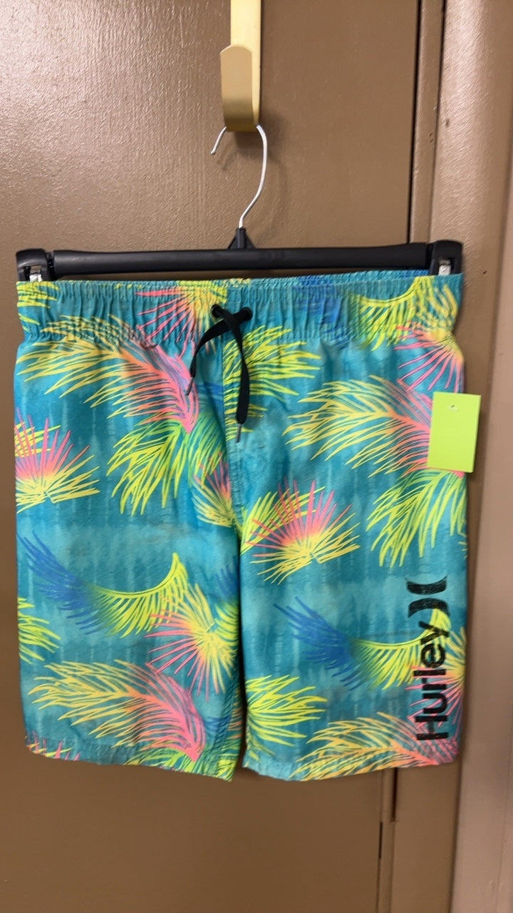 Hurley Swimsuit MENS MEDIUM Multicolor (blue, yellow, pink, green)