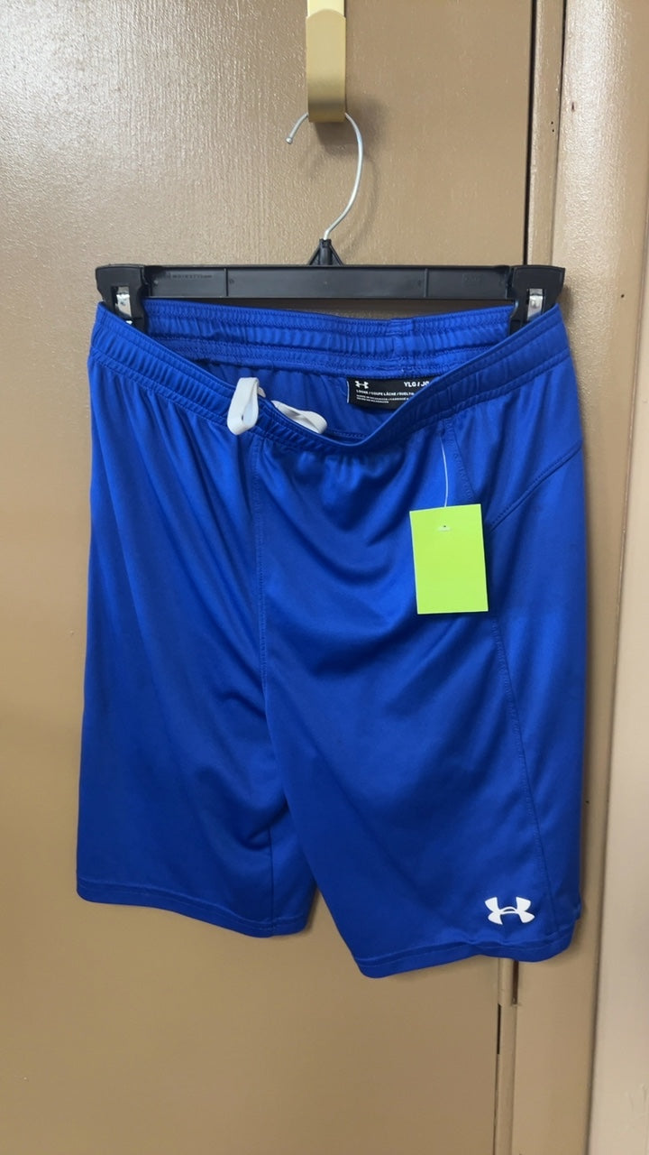 Under Armour Shorts YOUTH Large Blue