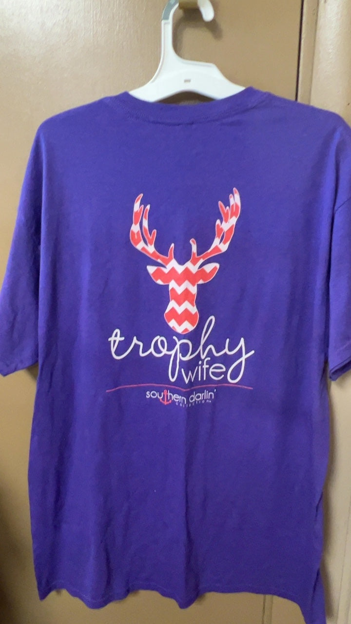 Southern Darling T-Shirt XL Purple