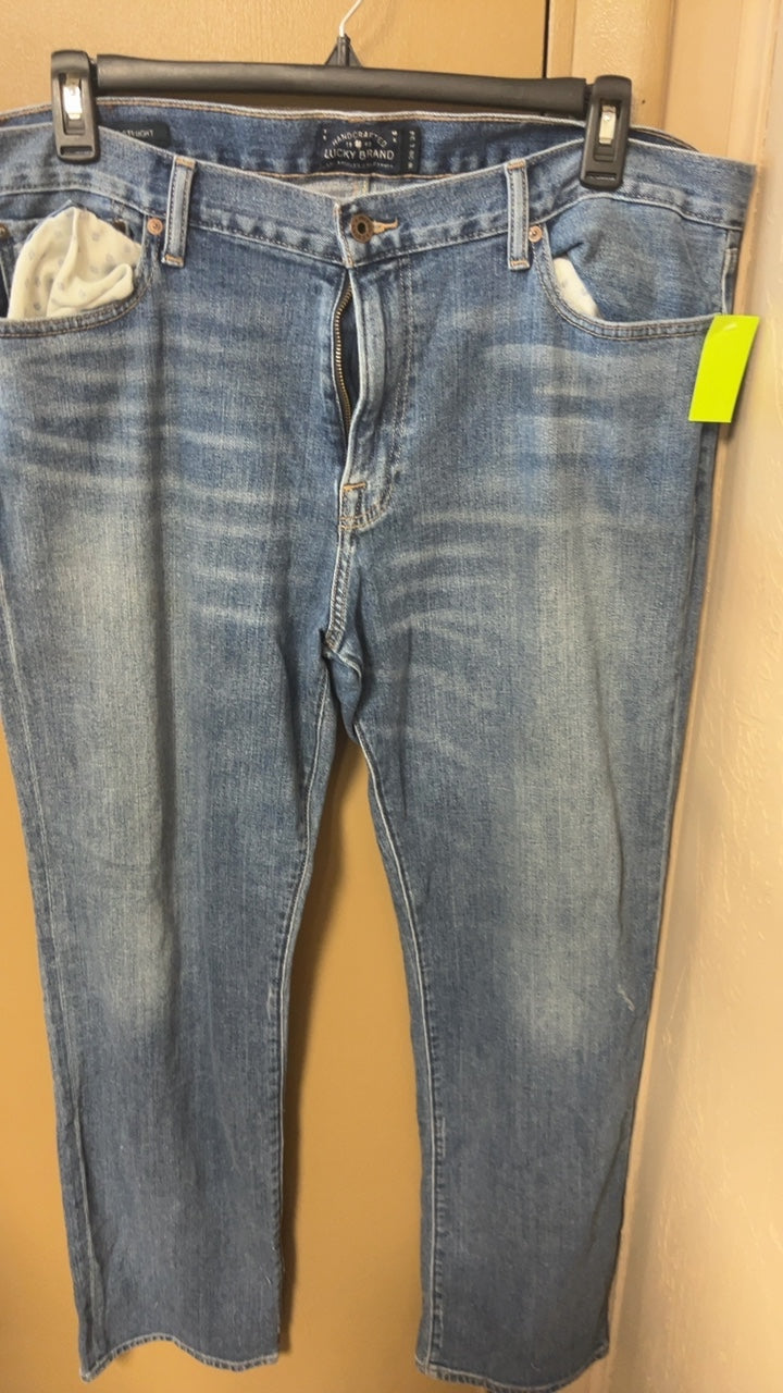 Lucky Brand Pants Mens 38x34 Blue