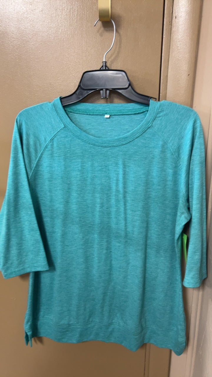 Shirt Large Turquoise