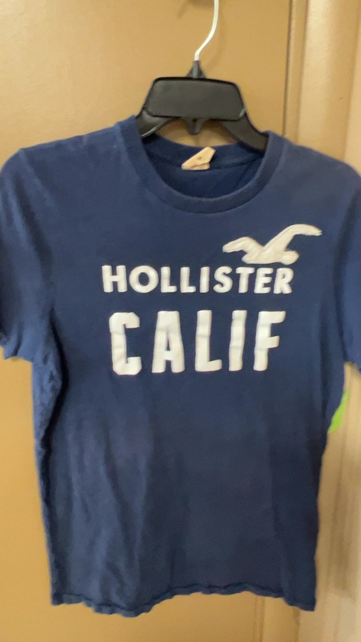 Hollister T-Shirt MENS MEDIUM Navy blue