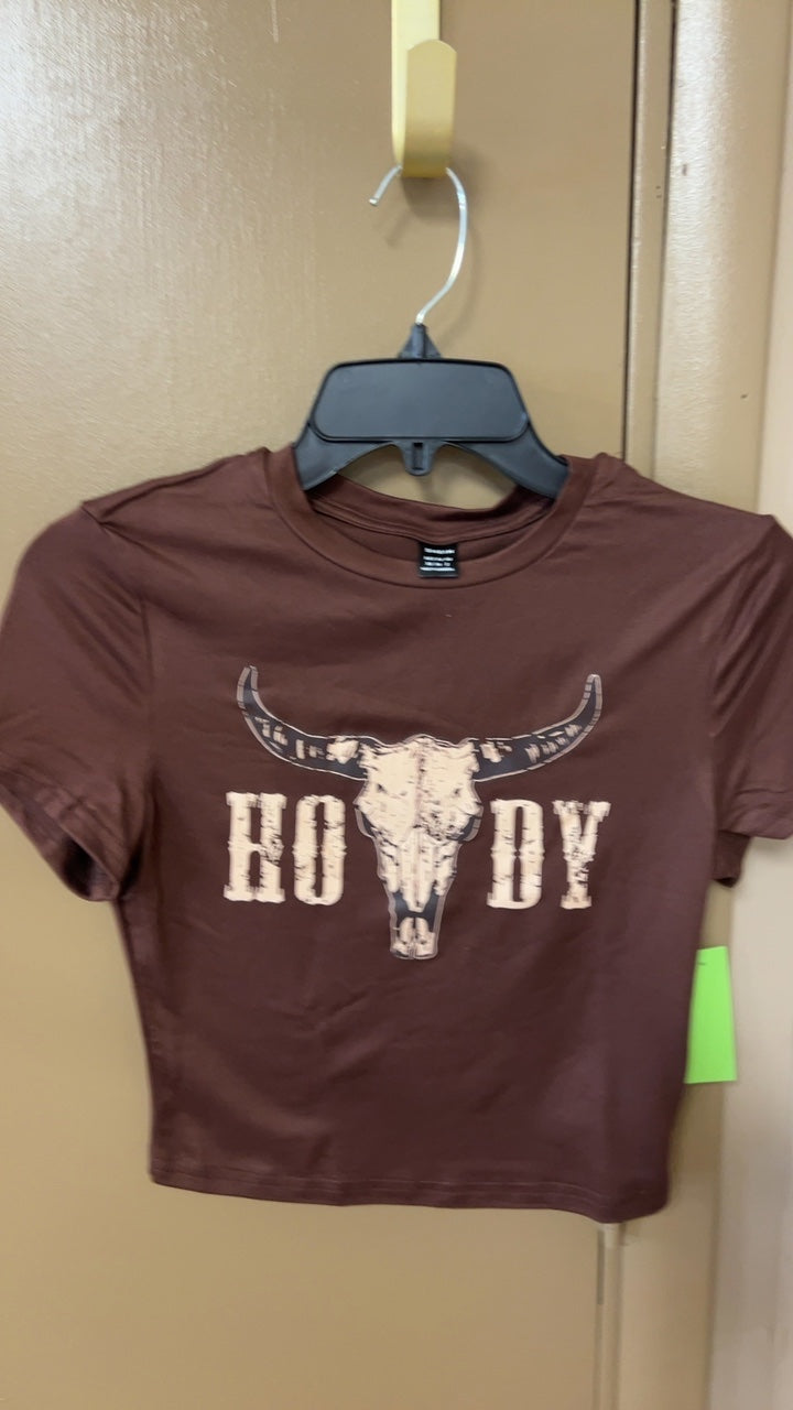 T-Shirt XS Brown