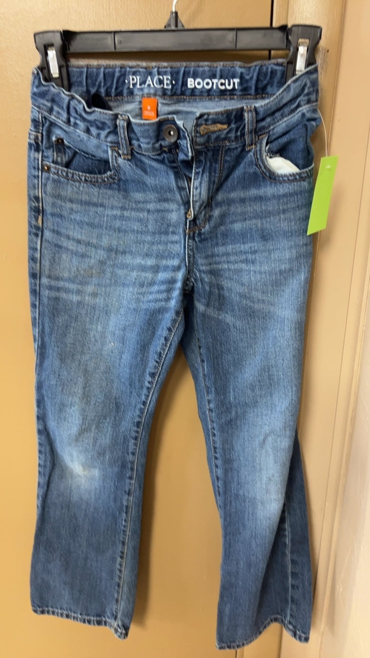 Bootcut Pants Youth 8 Blue