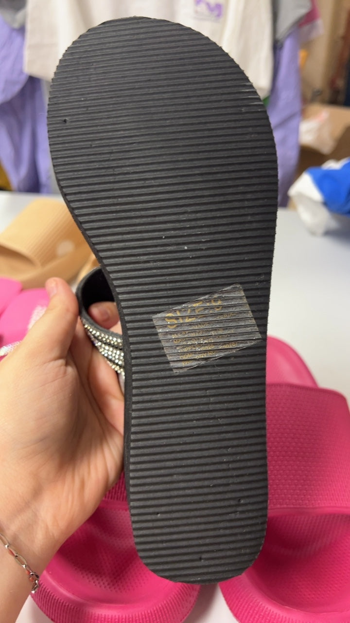 LMXIT Sandals 9 Black