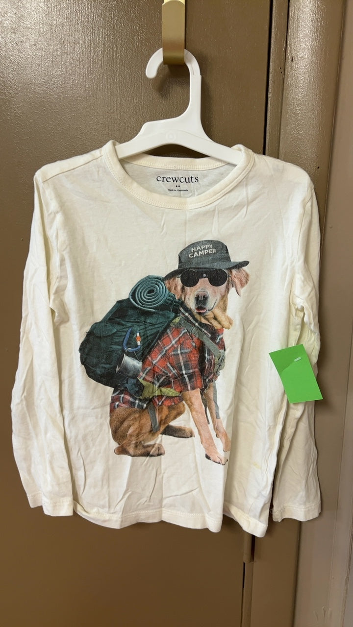 crewcuts Shirt YOUTH 6/7 Cream/Beige