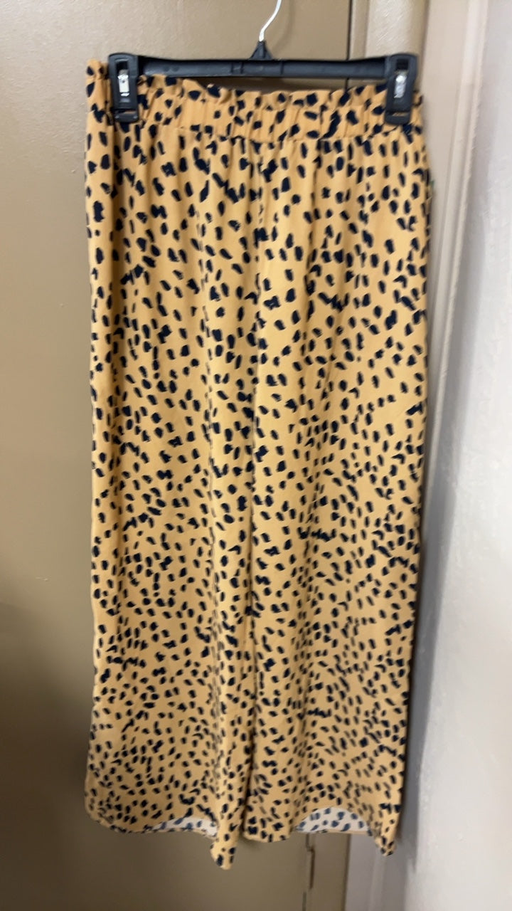 Pants 0XL Beige with black spots