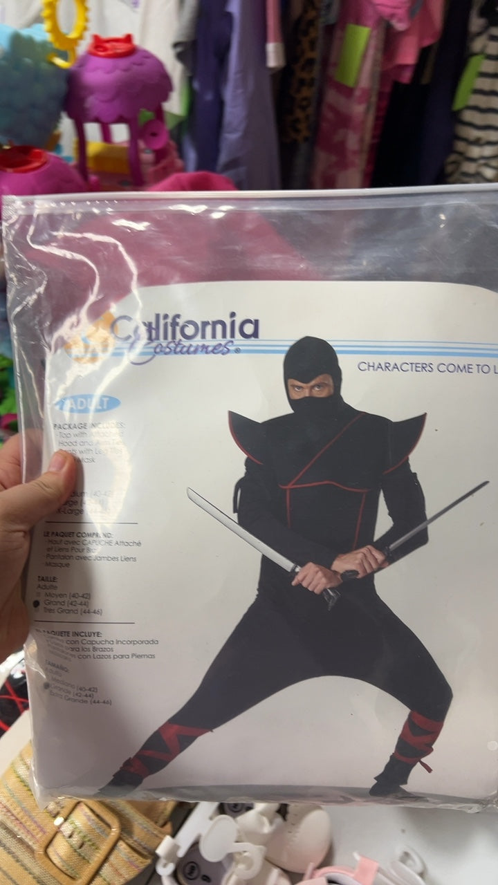 California Costumes Costume Black and red
