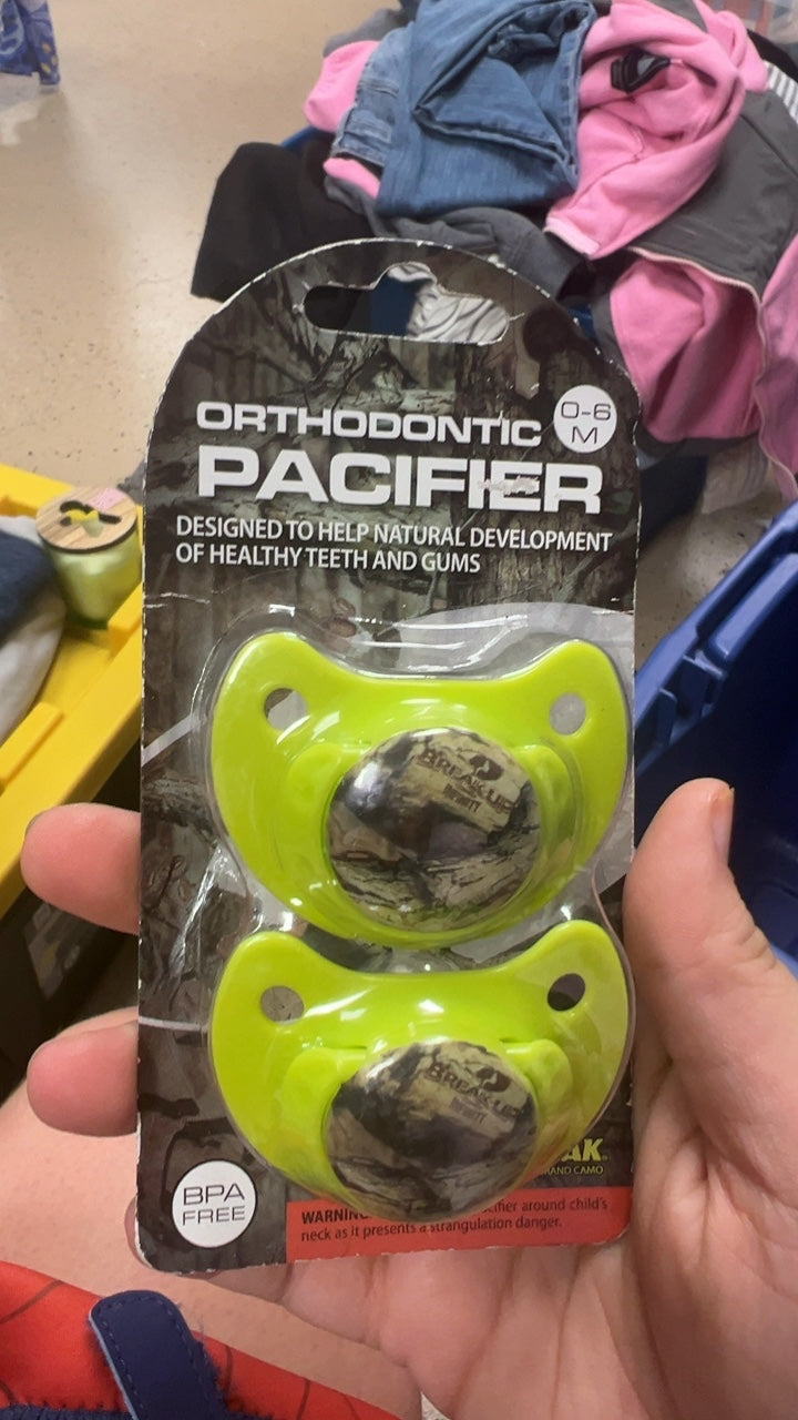 Pacifier Neon Green