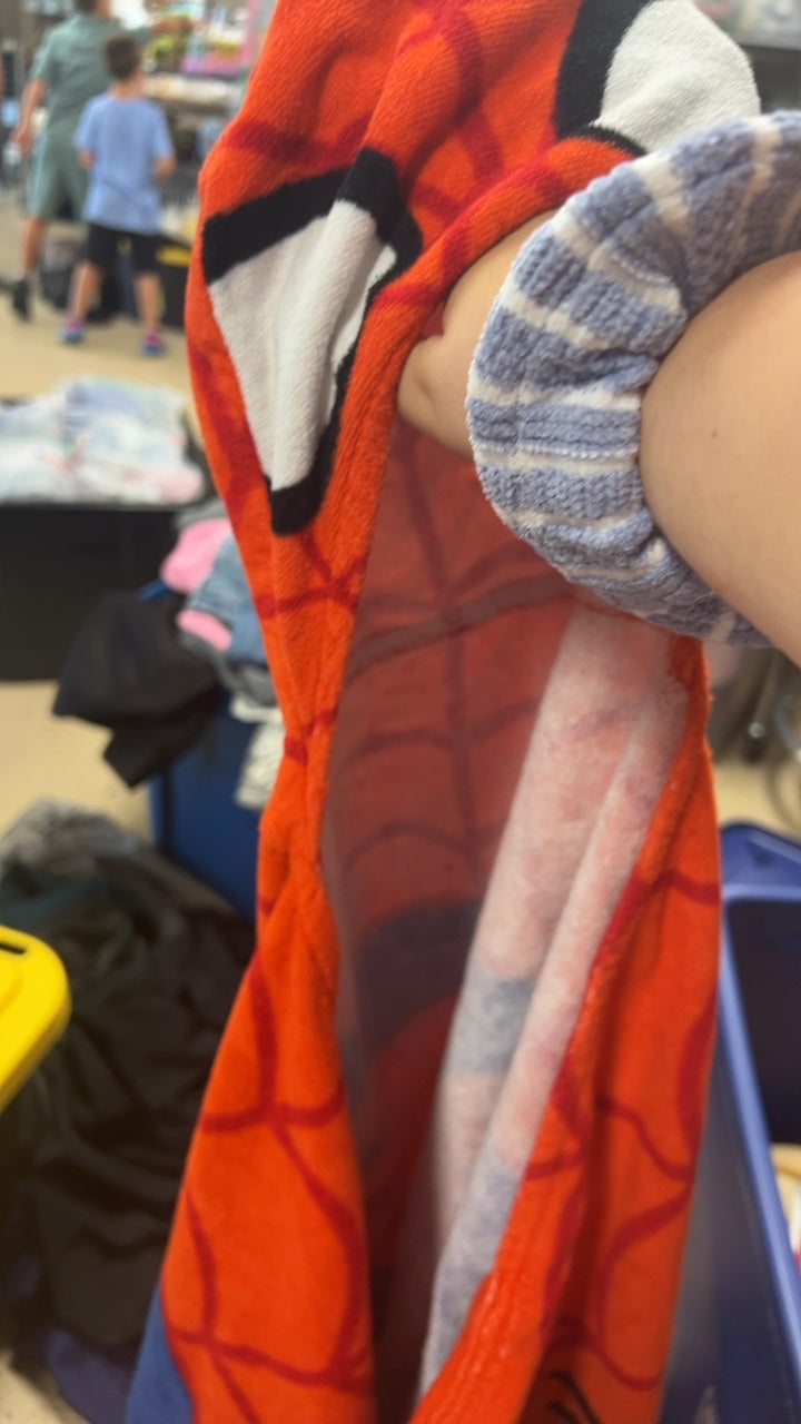 Spider-Man towel