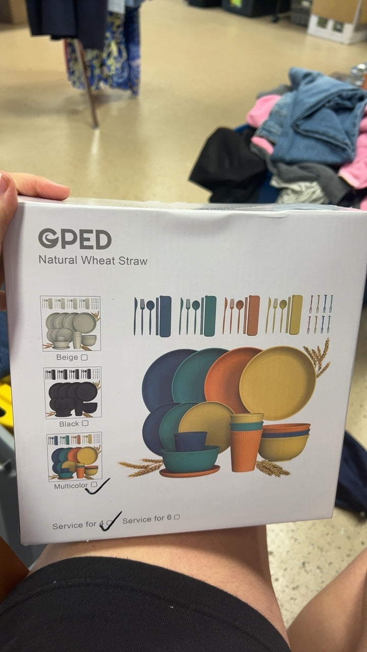 GPED Stemware & Dinnerware Multicolor