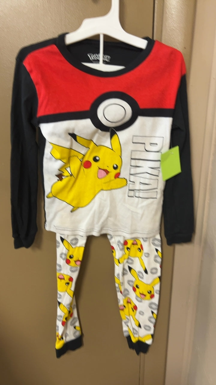 Pajama Set 8 Multicolor (Yellow, White, Black, Red)