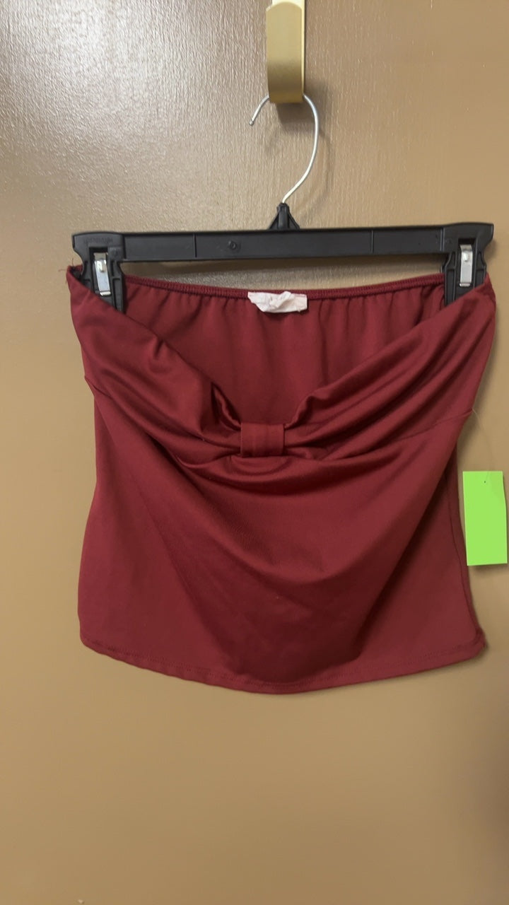 Tube Top Medium Red