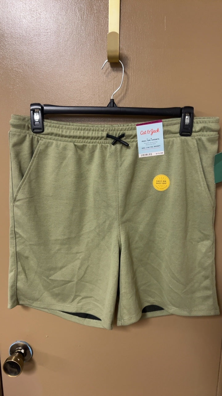 Cat & Jack Pants Youth 16/18 Olive Green