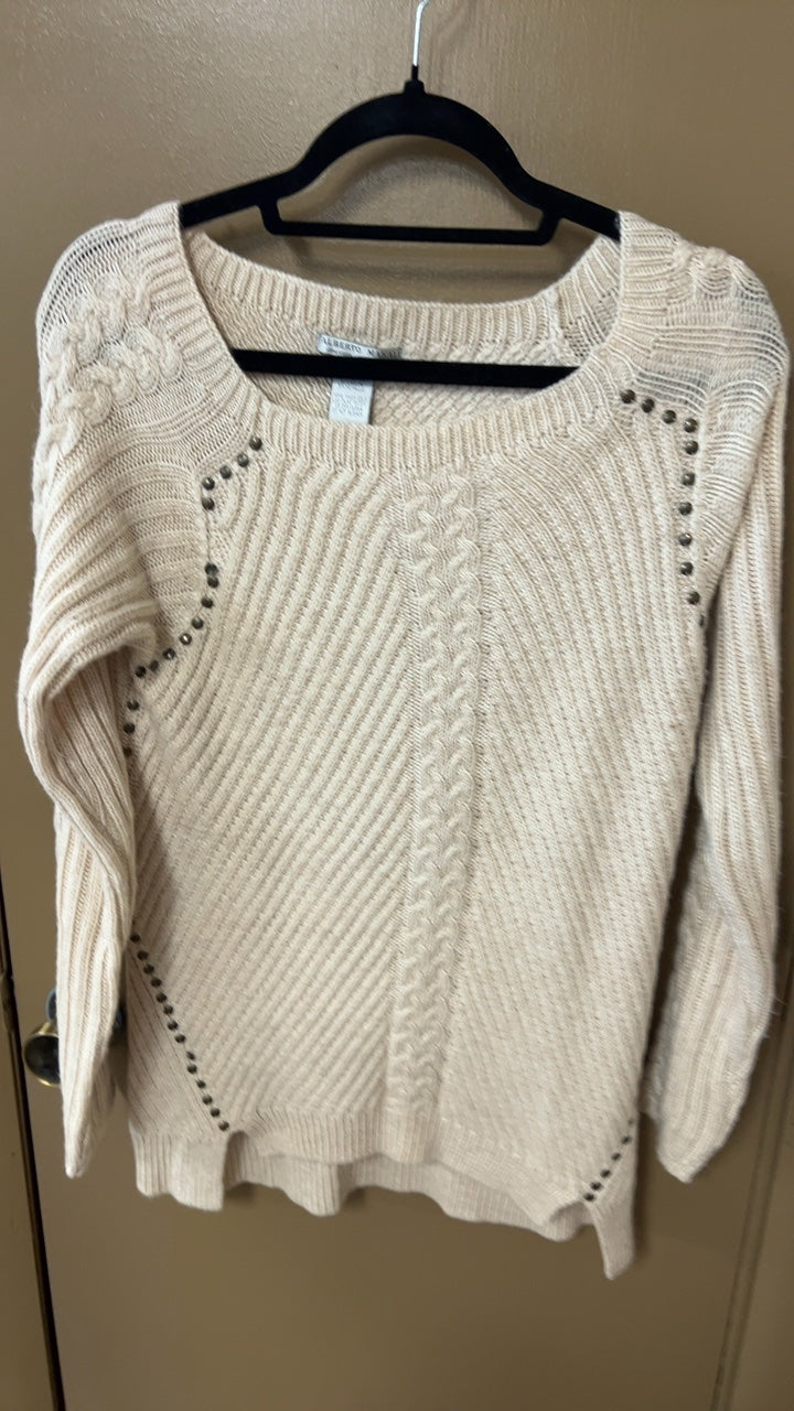 ALBERTO Sweater Large Cream