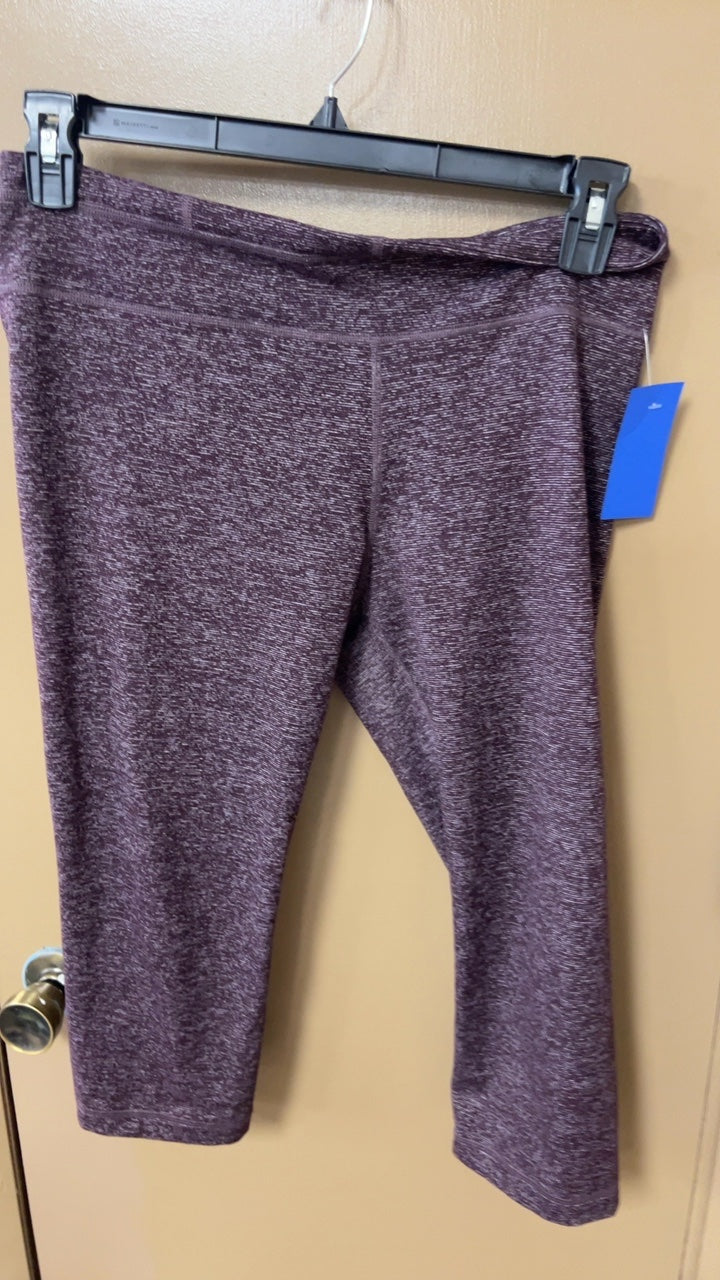 Under Armour Leggings Large Maroon