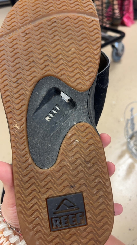 Reef Sandals Mens 13 Black