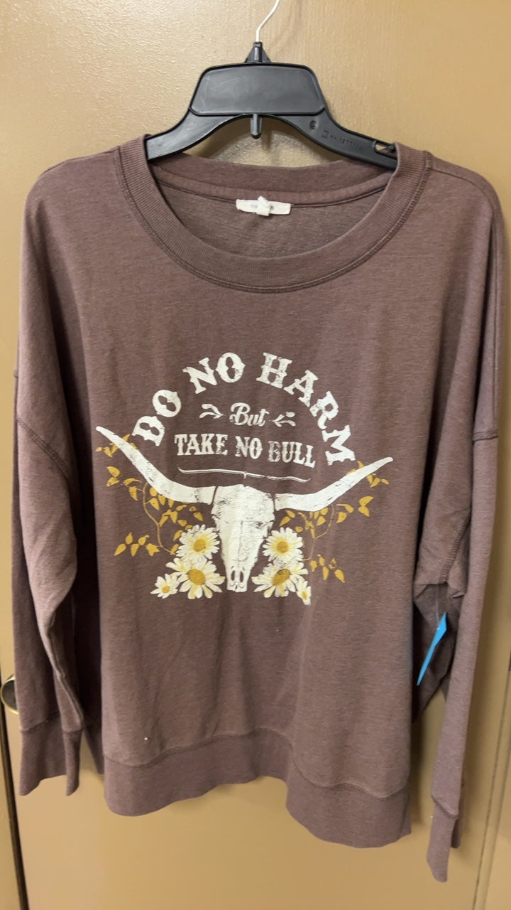 Sweatshirt XXL Brown
