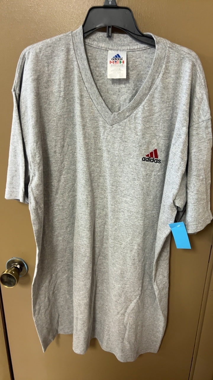 Adidas Shirt MENS Large Gray