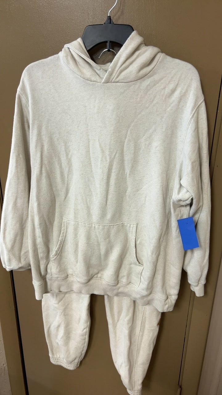Aerie Sweatshirt 2 piece set Small Off-white