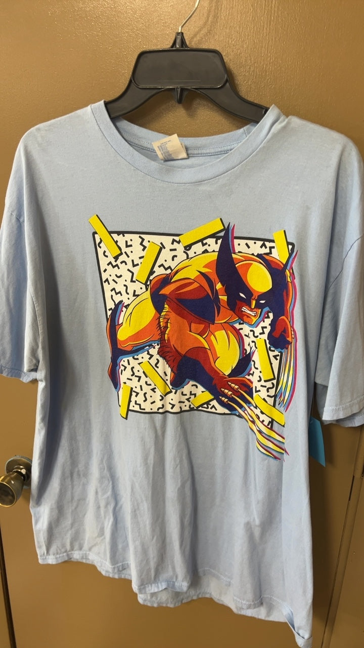 T-Shirt MENS XXL Light blue