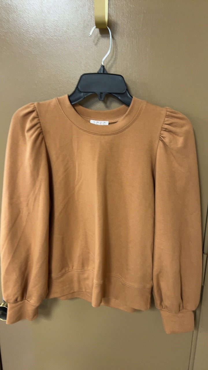 Boutique Sweatshirt Small Brown