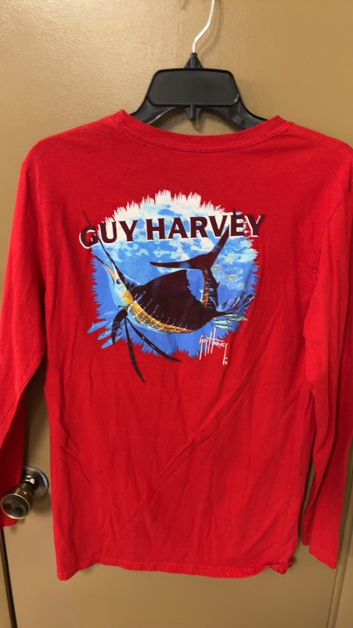 Gutt Harvey Shirt Medium Red