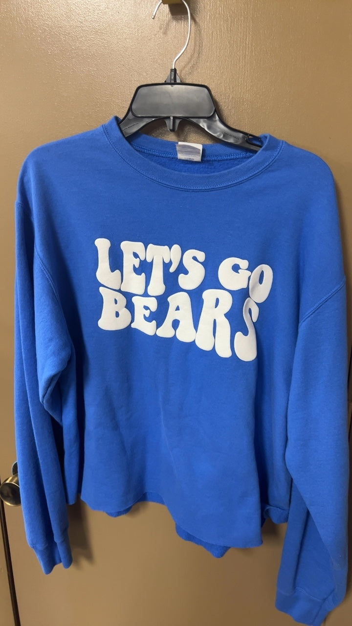 Sweatshirt Large Blue