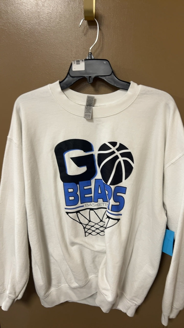 Sweatshirt Large White