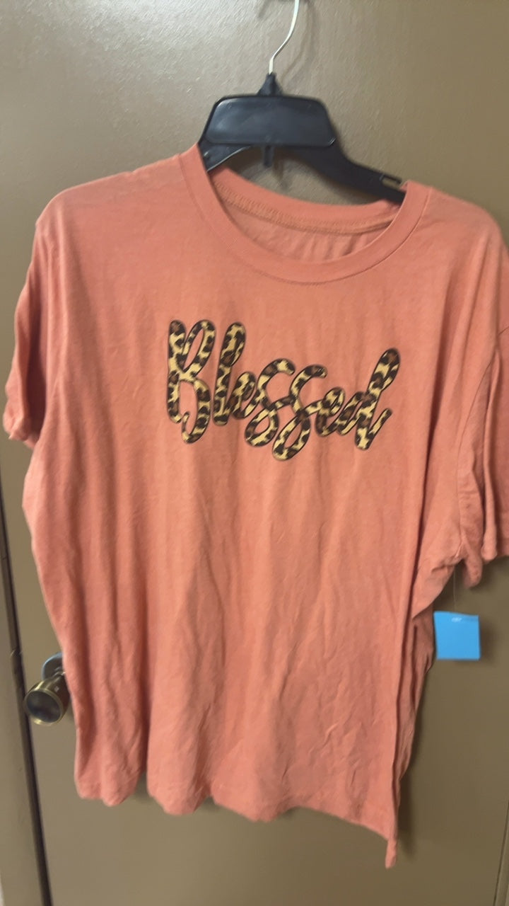 T-Shirt Large Peach