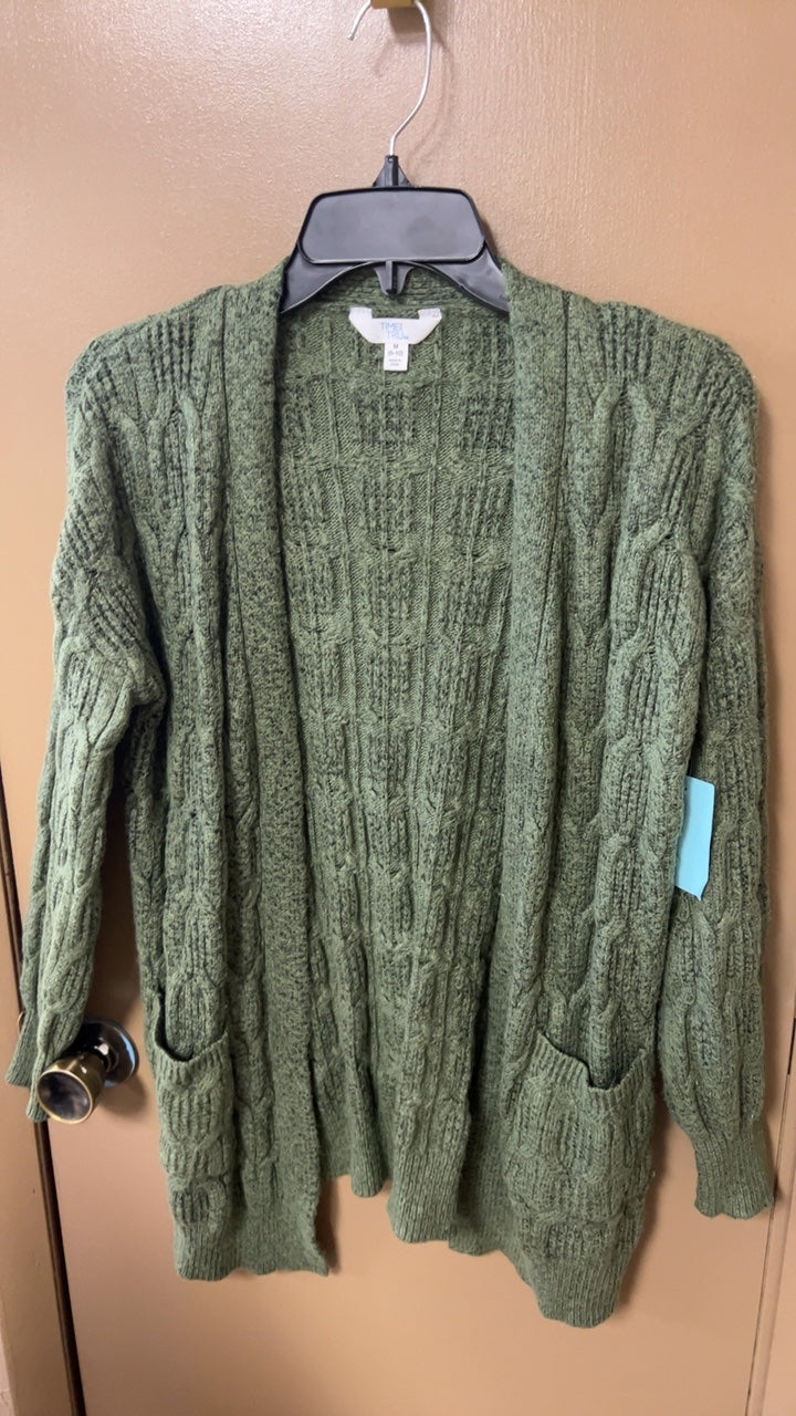 Time and Tru Sweater Medium Green