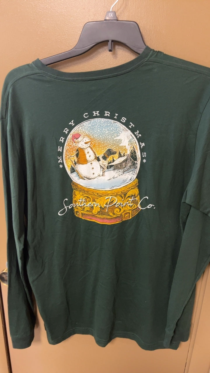 Southern Point Co. Sweatshirt Large Green