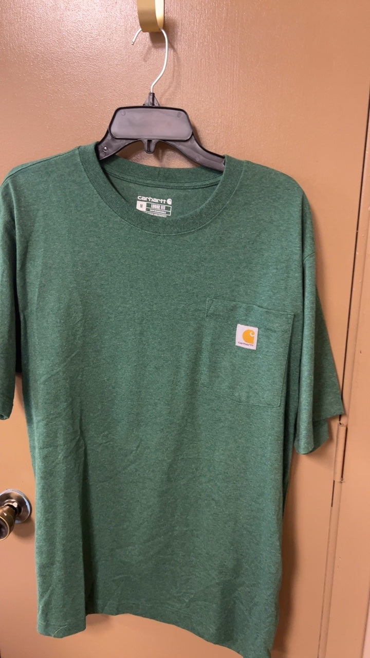 Carhartt T-Shirt MENS MEDIUM Green