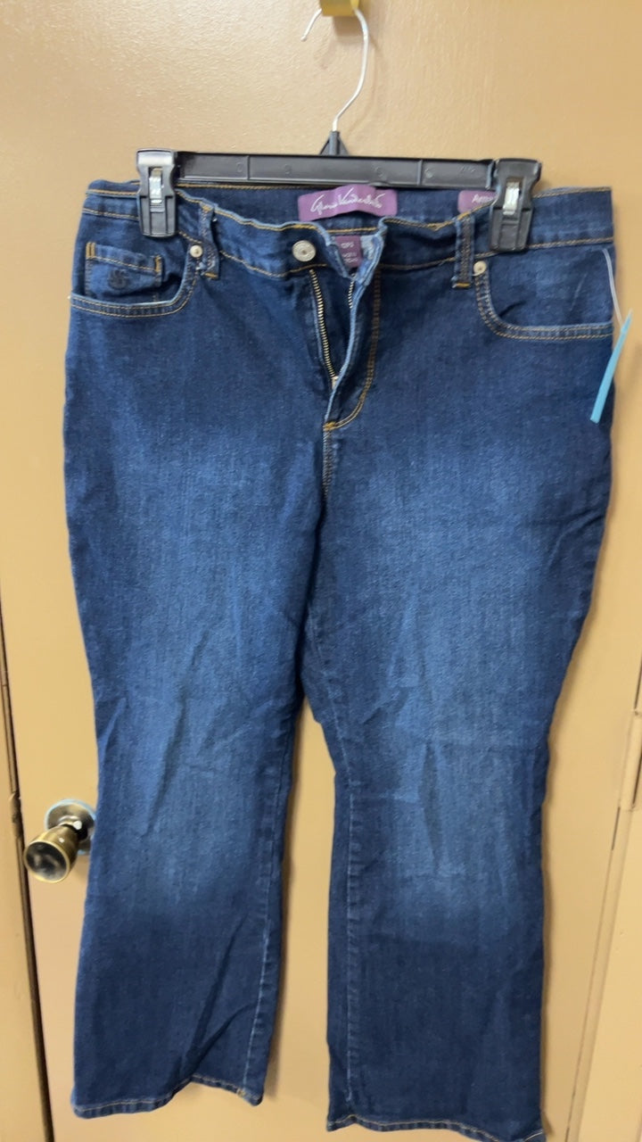 Gloria Vanderbilt Pants 12 Blue