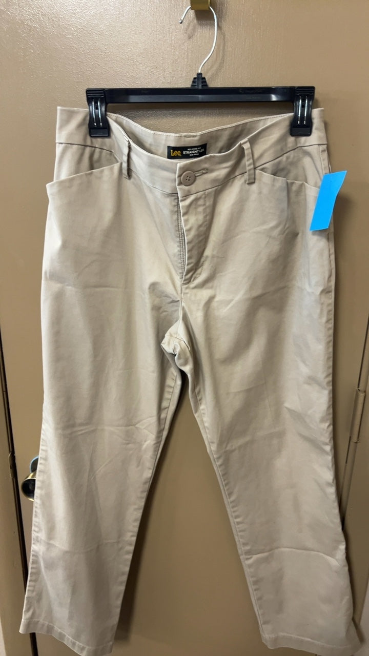 Lee Pants 10 Beige