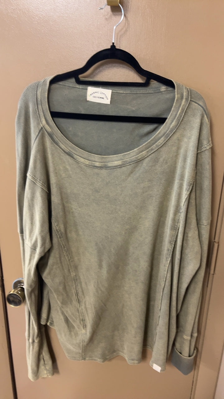 Sweatshirt Large Beige
