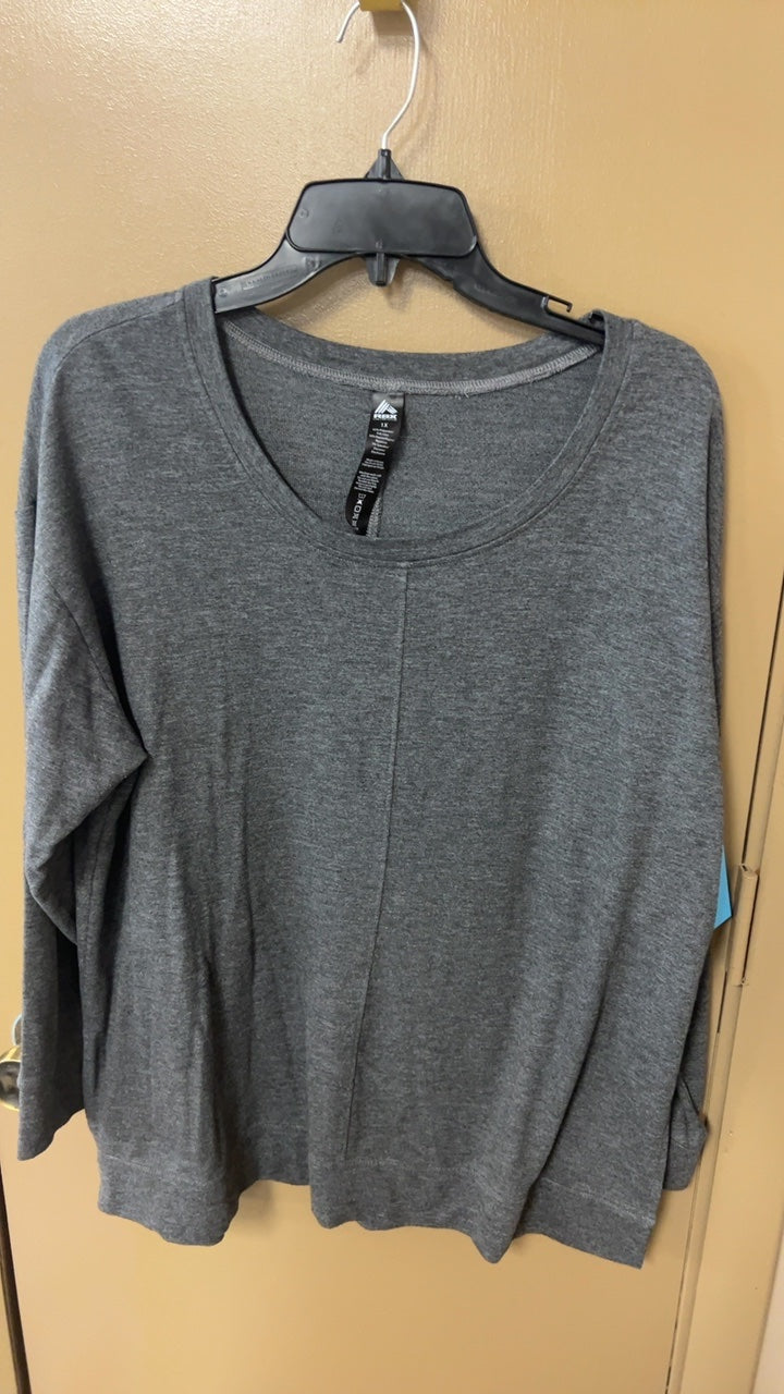Sweatshirt 1X Gray