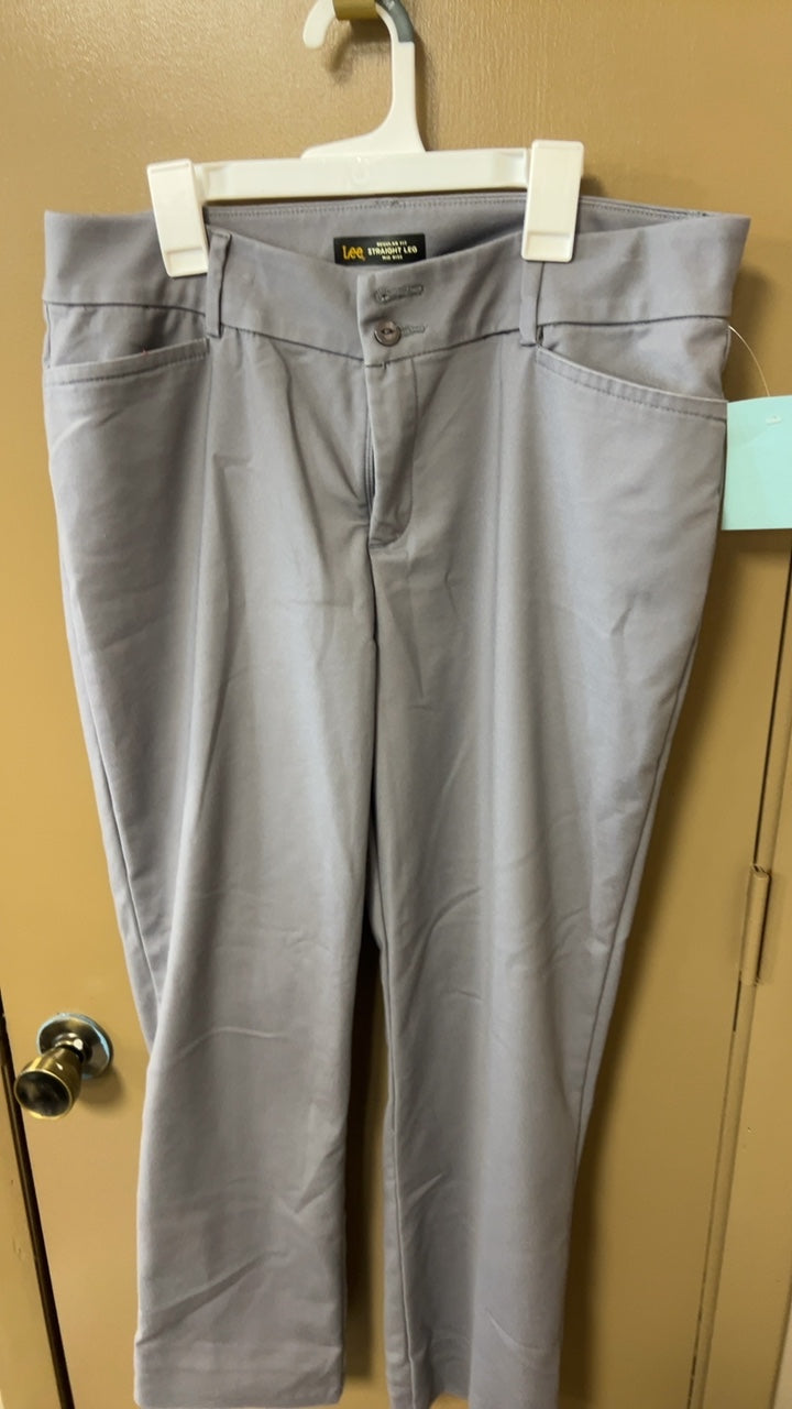 Lee Pants 12 Light Gray