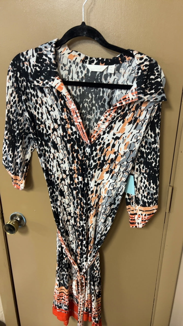 Express Dress XL Multicolor (Black, White, Peach, Red)