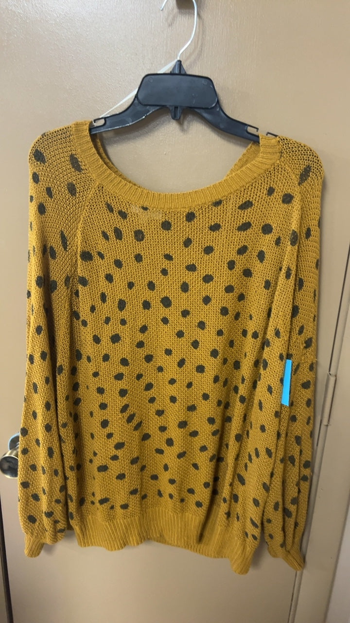 Sweater Large Yellow