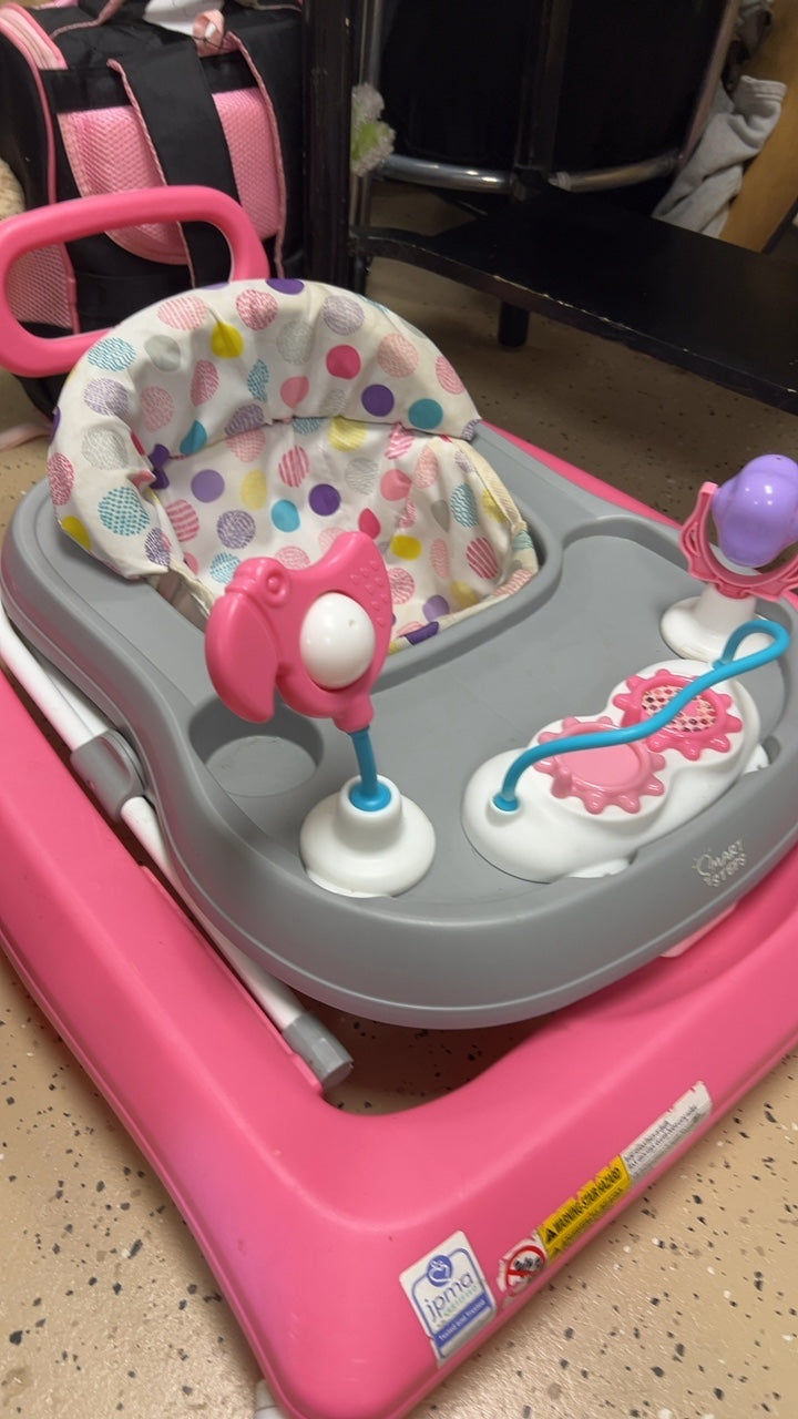Smart steps Baby Walker Pink, Gray, Multicolored