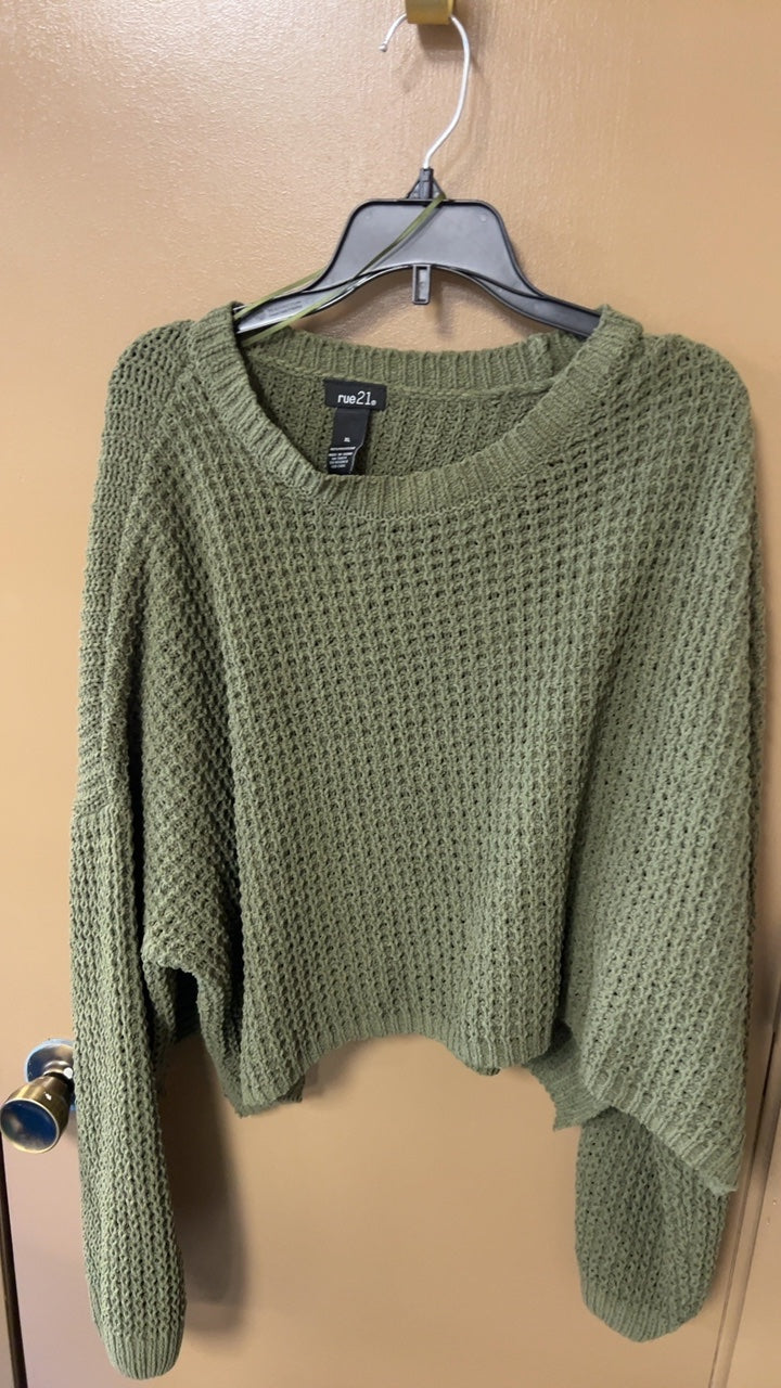 rue21 Sweater XL Olive Green