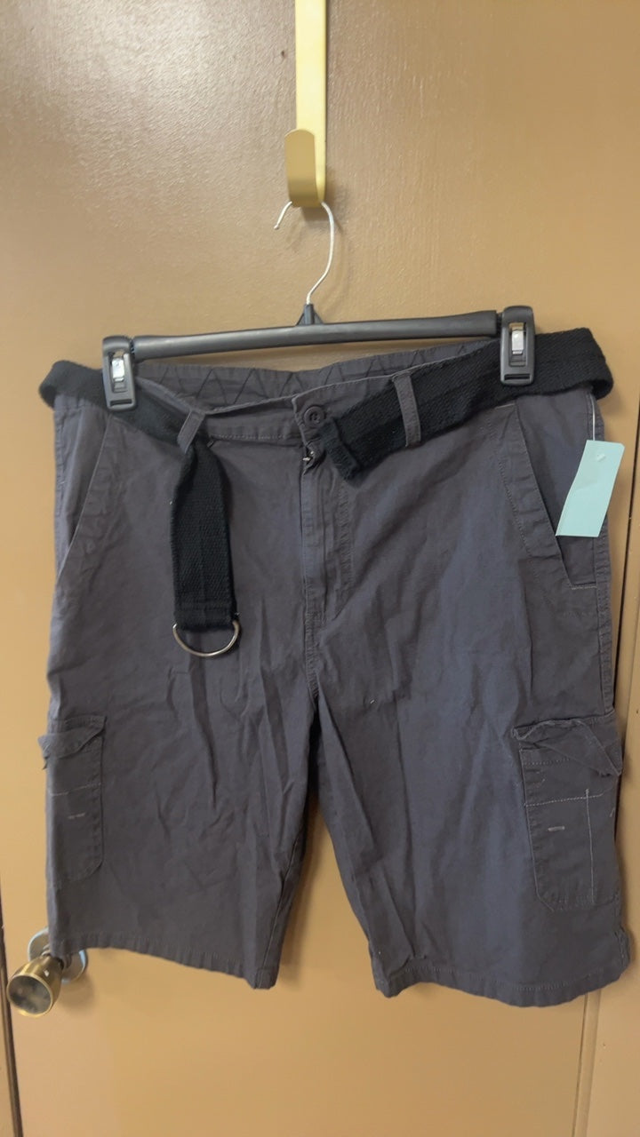 Shorts Mens 34 Gray